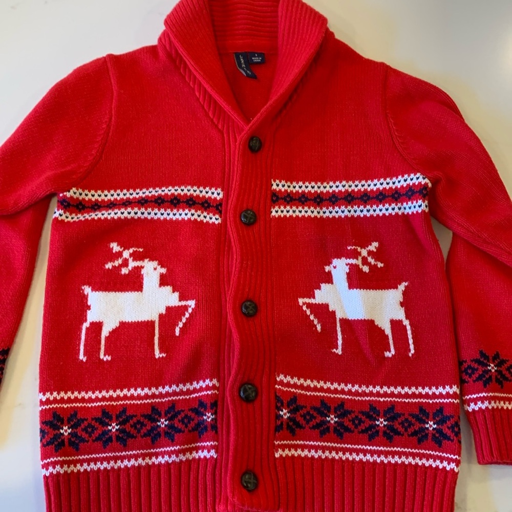 Holiday Cardigan- Janie and Jack